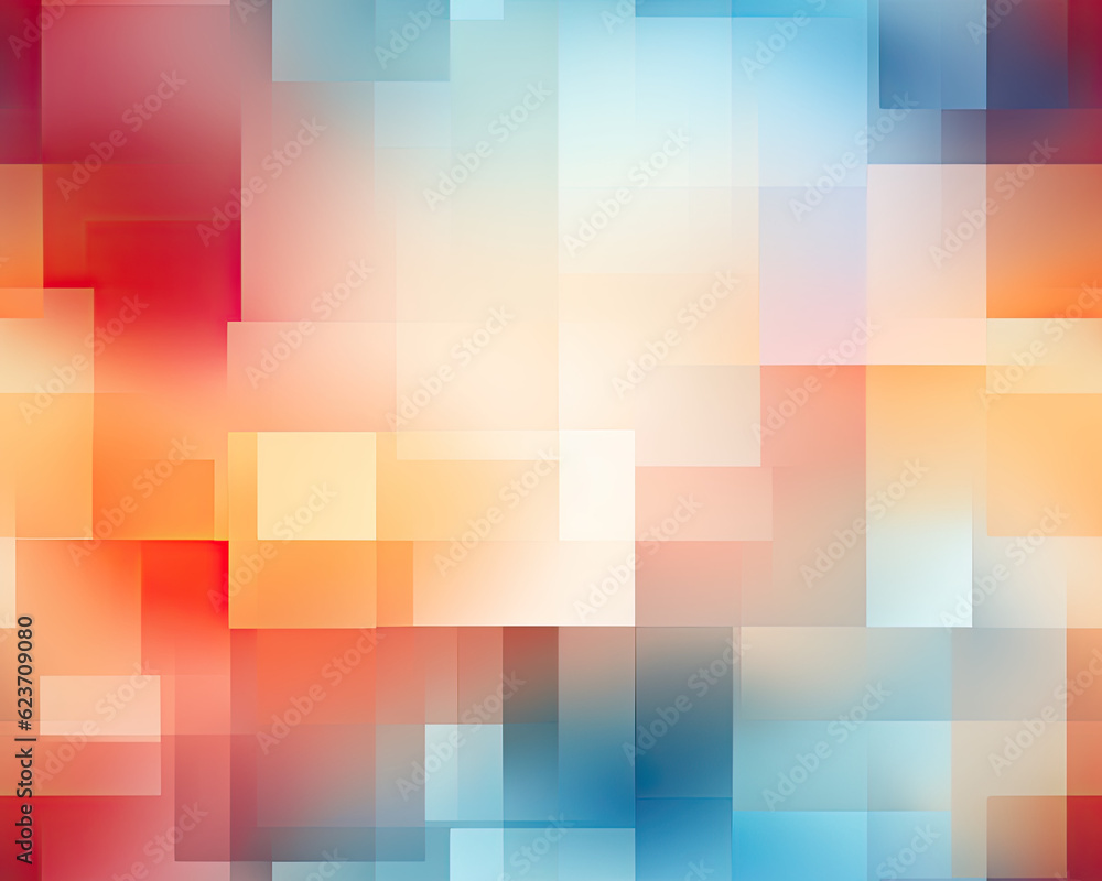 Beautiful geometric colored gradient, seamless and tiled