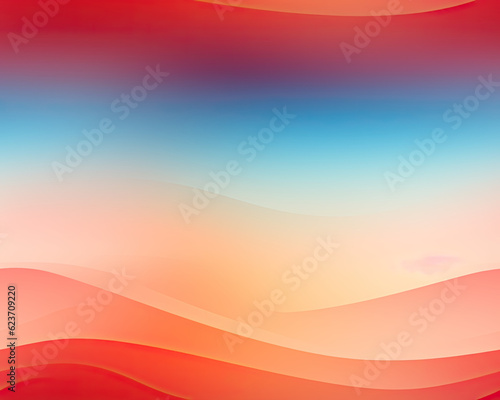 Beautiful and vivid, wavy and colored gradient background, seamless and tiled