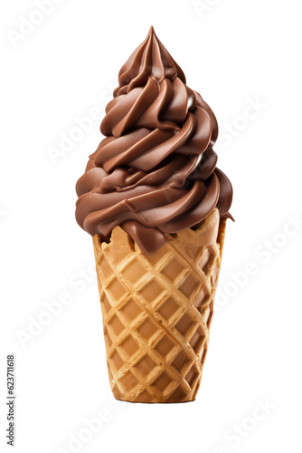 Dark chocolate ice cream