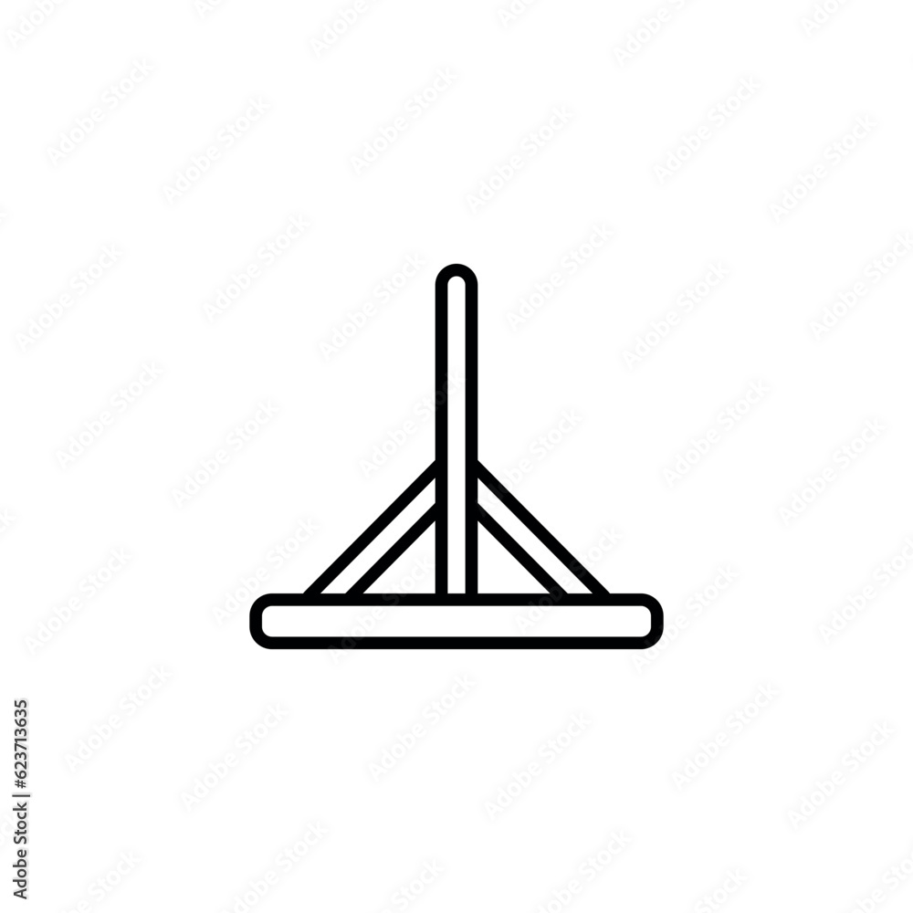 Bump Cutter icon design with white background stock illustration Bump Cutter icon design with white background stock illustration