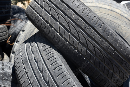 alte Autoreifen, Profil