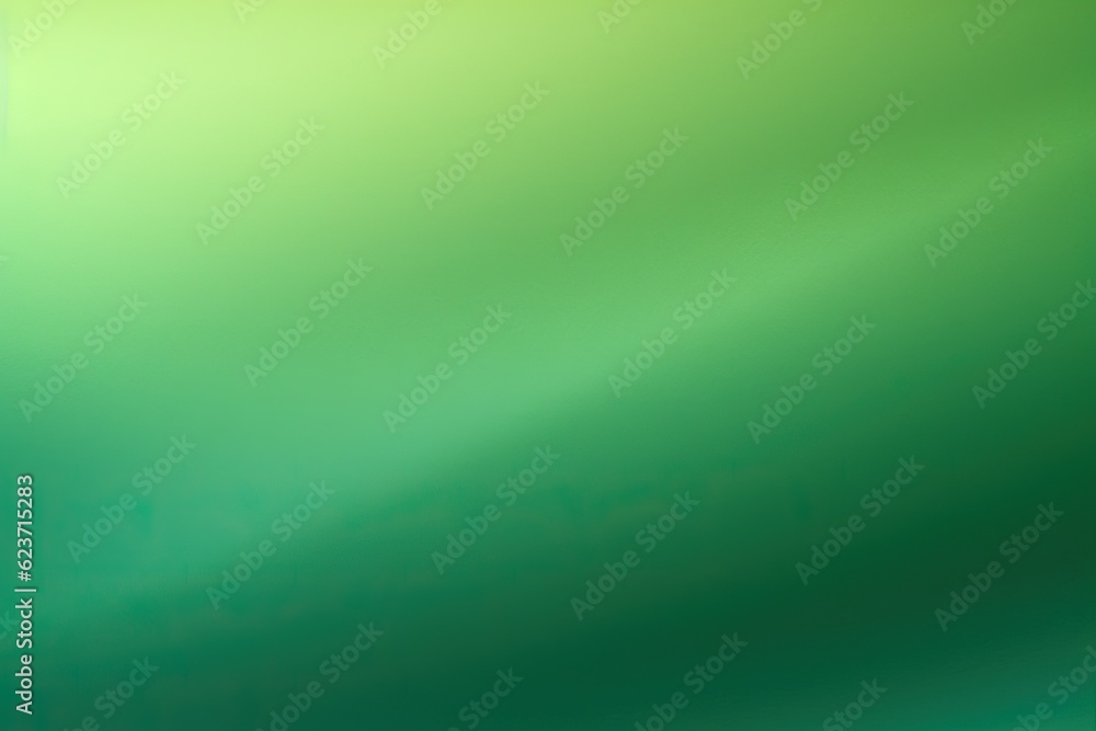 Contemplating Green Gradient Background AI Generated