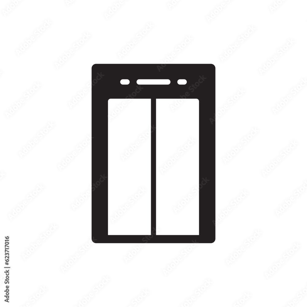 Elevator vector icon. Elevator flat sign design. Elevator symbol pictogram. UX UI icon Elevator vector icon. Elevator flat sign design. Elevator symbol pictogram. UX UI icon