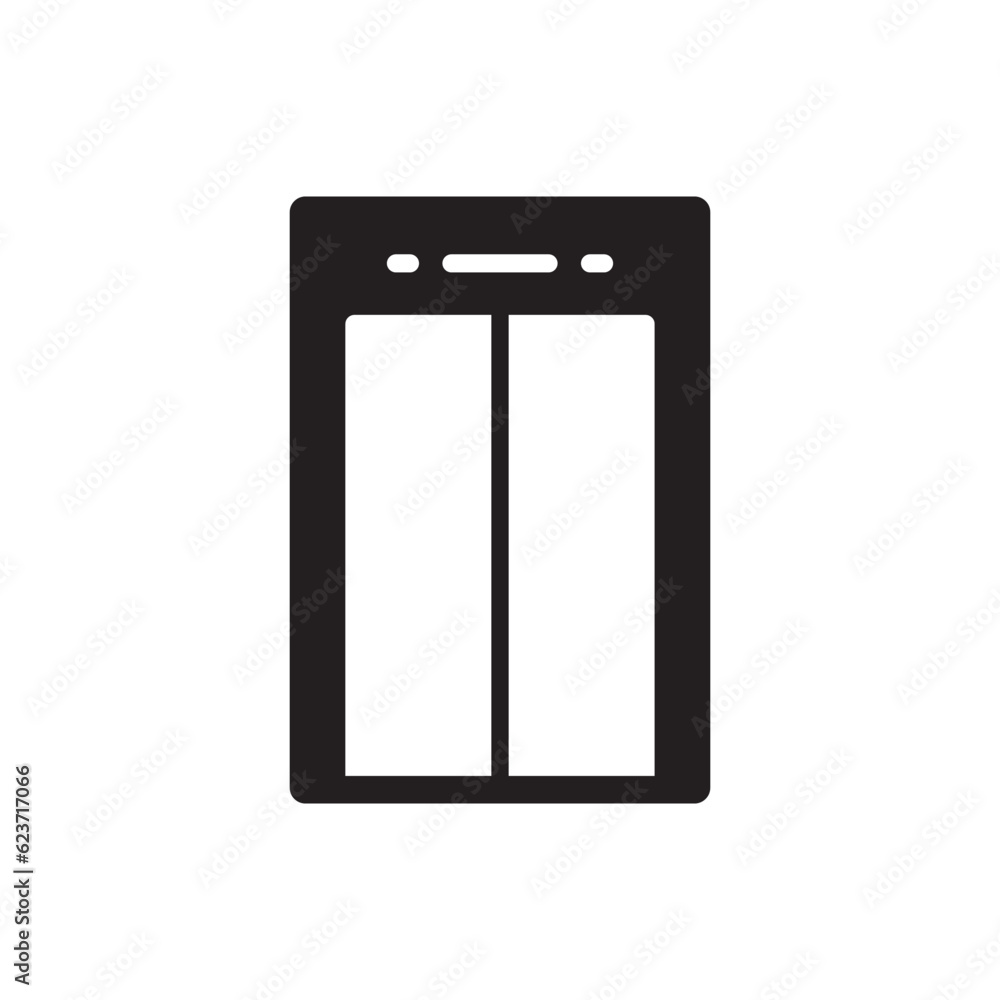 Elevator vector icon. Elevator flat sign design. Elevator symbol pictogram. UX UI icon Elevator vector icon. Elevator flat sign design. Elevator symbol pictogram. UX UI icon