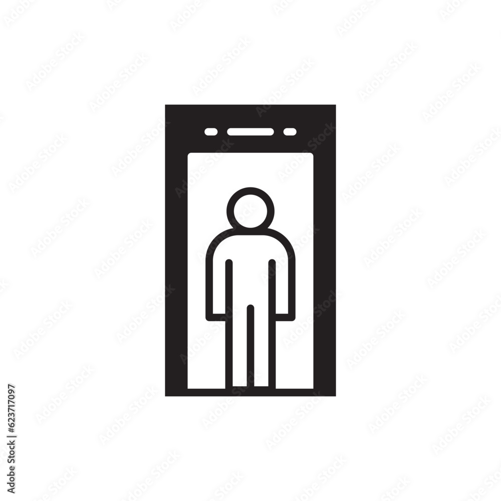 Elevator vector icon. Elevator flat sign design. Elevator symbol pictogram. UX UI icon Elevator vector icon. Elevator flat sign design. Elevator symbol pictogram. UX UI icon