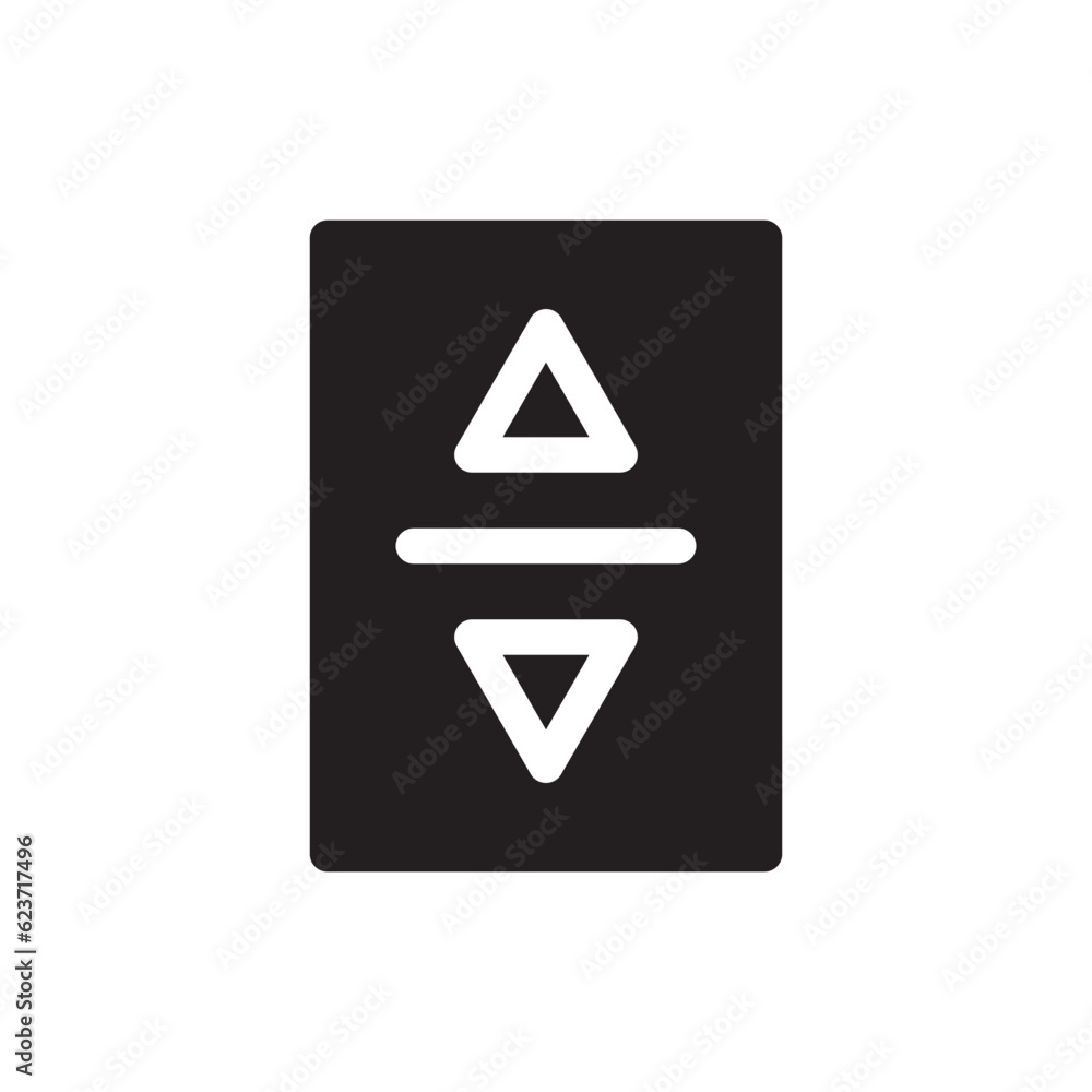 Elevator vector icon. Elevator flat sign design. Elevator symbol pictogram. UX UI icon Elevator vector icon. Elevator flat sign design. Elevator symbol pictogram. UX UI icon
