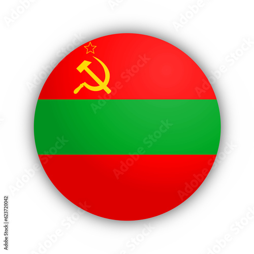 Flaga Naddniestrza Przycisk