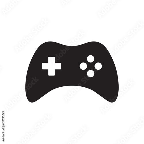 Joystick vector icon. Gamepad flat sign design. Game pad symbol pictogram. UX UI icon. Gaming icon