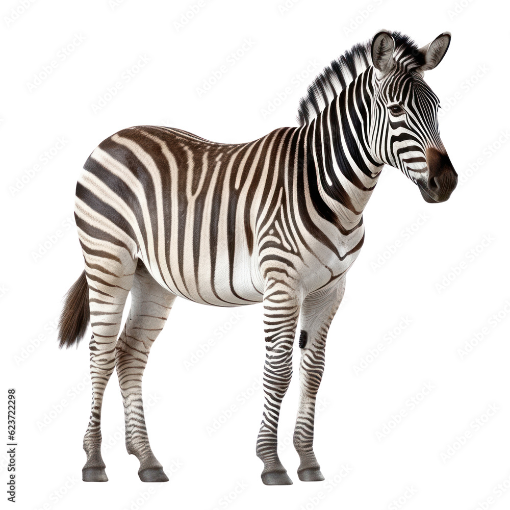 zebra isolated on transparent background cutout zebra isolated on transparent background cutout