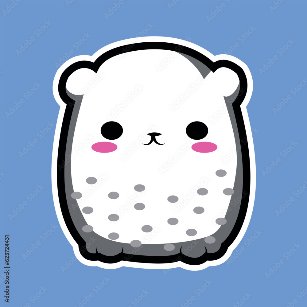 cute white lamb cartoon sticker for children toys cute white lamb cartoon sticker for children toys