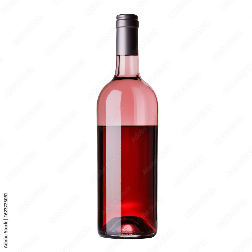 wine bottle isolated on transparent background cutout wine bottle isolated on transparent background cutout