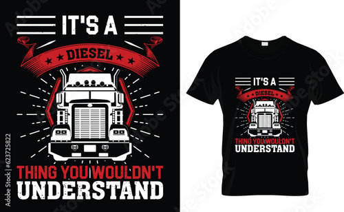 It's a diesel thing you wouldn't understand vector art design, eps file. design file for t-shirt. SVG, EPS cuttable design file