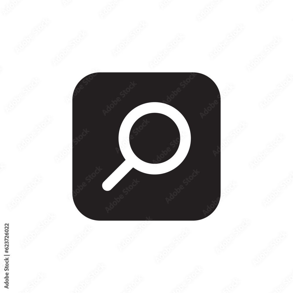 Loupe vector icon. Magnifier flat sign design. Zoom symbol pictogram. UX UI icon Loupe vector icon. Magnifier flat sign design. Zoom symbol pictogram. UX UI icon