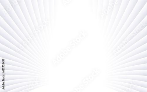 Abstract white background with 3d lines pattern,  architecture minimal white ...