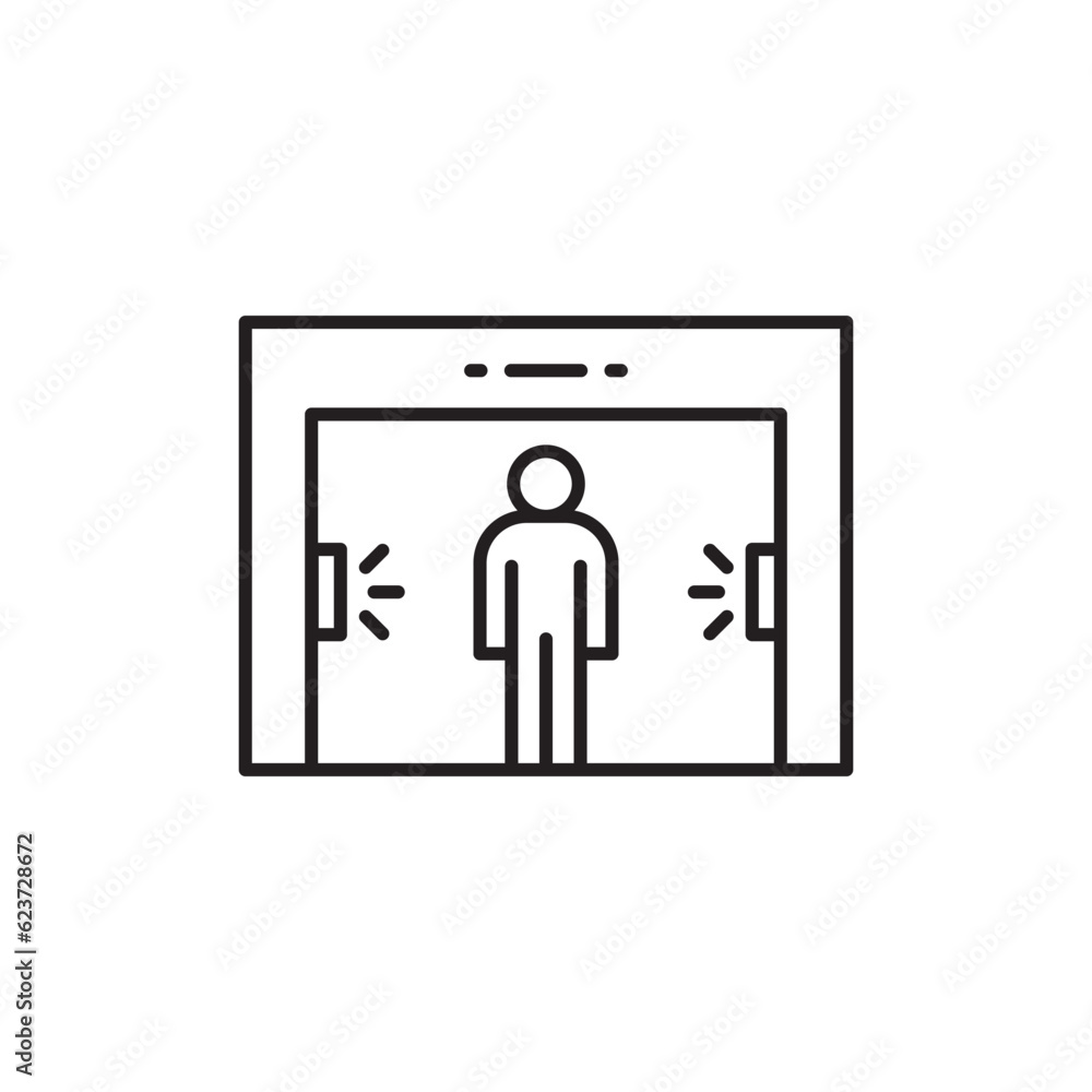 Metal detector vector icon. Metal detector flat sign design. Metal detector symbol pictogram. UX UI icon Metal detector vector icon. Metal detector flat sign design. Metal detector symbol pictogram. UX UI icon