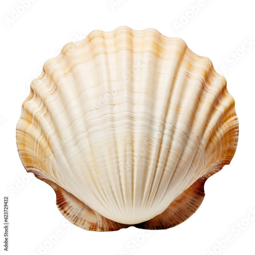 Fotografie, Tablou seashell isolated on transparent background cutout