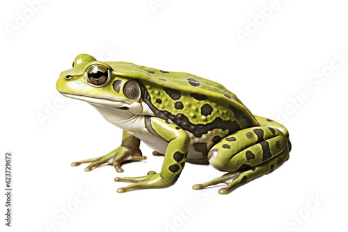 Exquisite Collection of Frog Species on Transparent Background. Generative AI