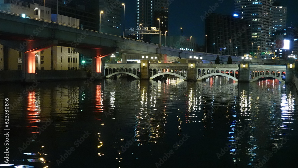 大阪の河