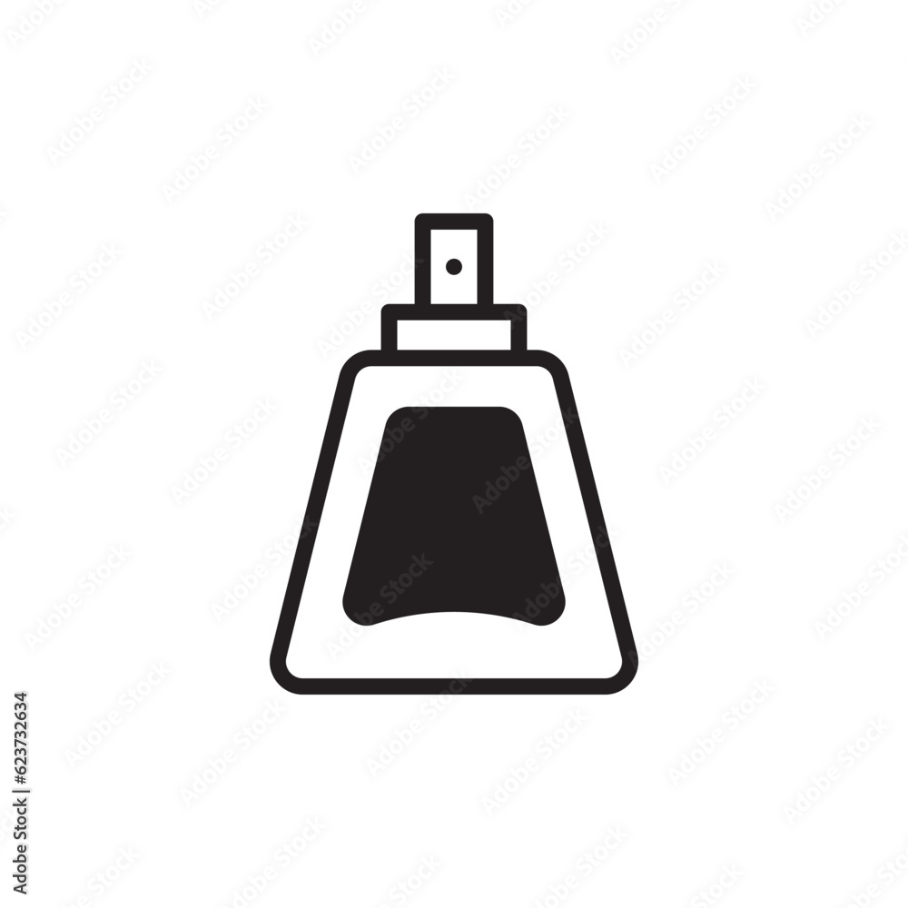 Obraz premium Perfume vector icon. Perfume scent flat sign design. Perfume essence symbol pictogram. UX UI icon