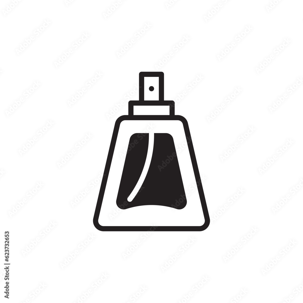 Obraz premium Perfume vector icon. Perfume scent flat sign design. Perfume essence symbol pictogram. UX UI icon