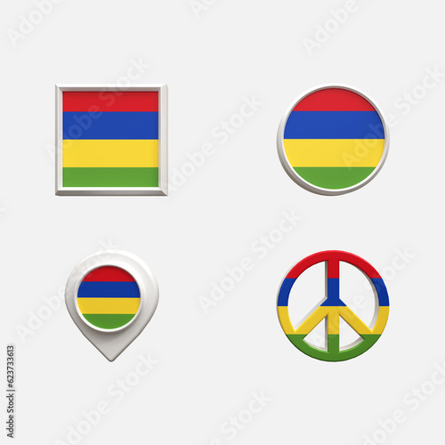 3D Realistic Location map pin gps pointer markers Flag Concept Flag 3d rendering Free Download 3D Realistic Location map pin gps pointer markers Flag Concept Flag 3d rendering - GFXLoad