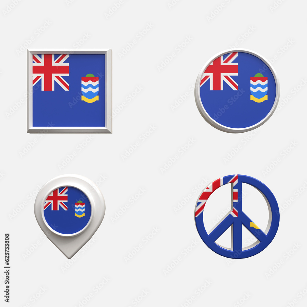 3D Realistic Location map pin gps pointer markers Flag Concept Flag 3d rendering 3D Realistic Location map pin gps pointer markers Flag Concept Flag 3d rendering