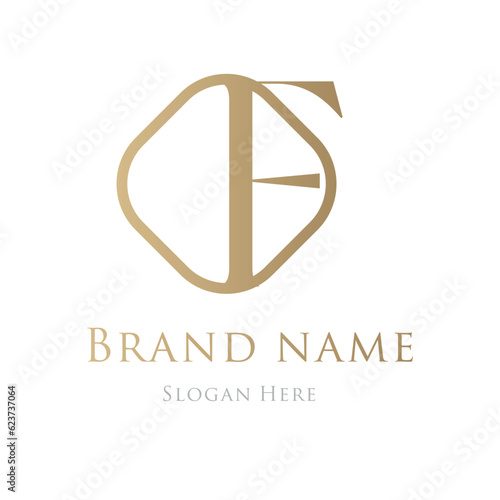 Luxury logo with rich colors
