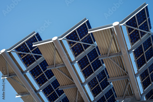 the solar panels © cherdchai