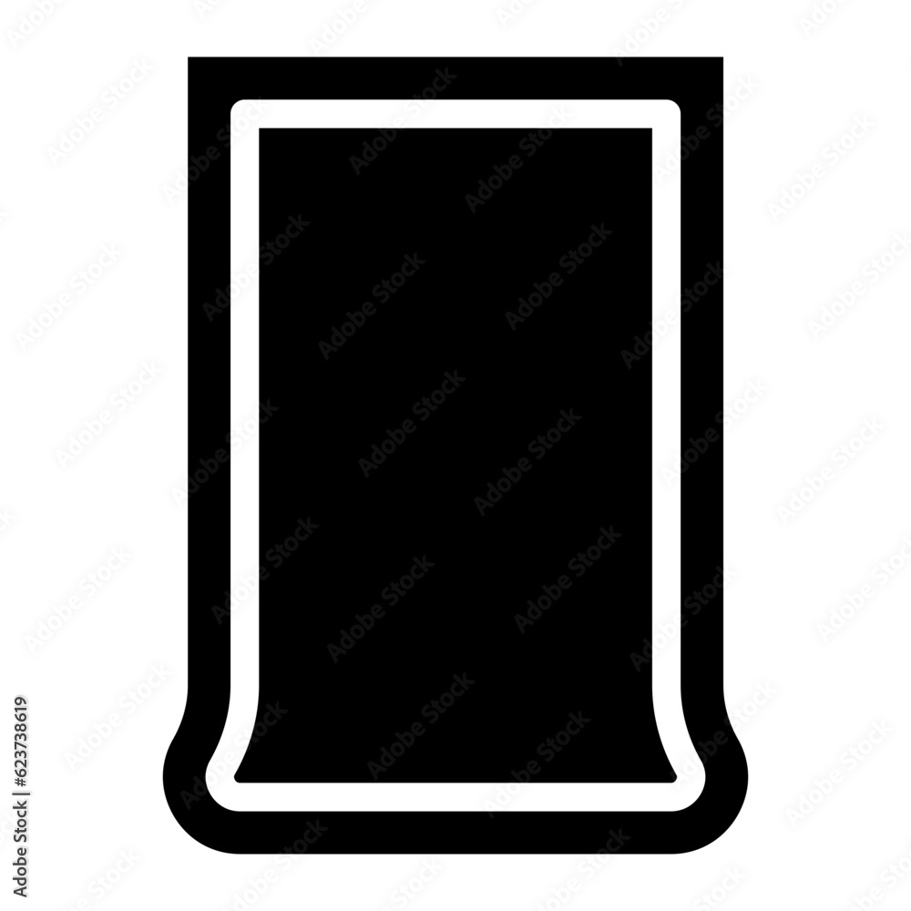 Fototapeta premium soft drink glyph 