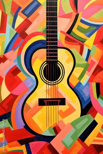 Abstract Musical Concept Artwork in Free Style