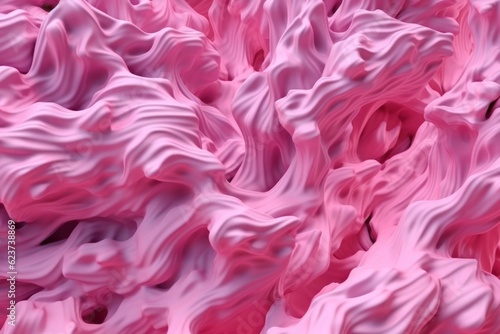 Volumetric Pink Abstract Texture with High Detail