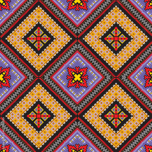 seamless geometric local culture pattern for background Can be used in textiles  clothing  jewelry  wallpaper  cloth  vector images.
