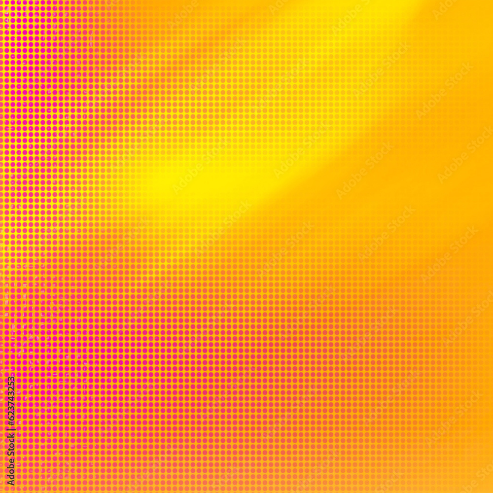 Orange, yellow mesh pattern  abstract square background illustration. Gradient backdrop, Best suitable for Ad, poster, banner, sale, celebrations and various design works
