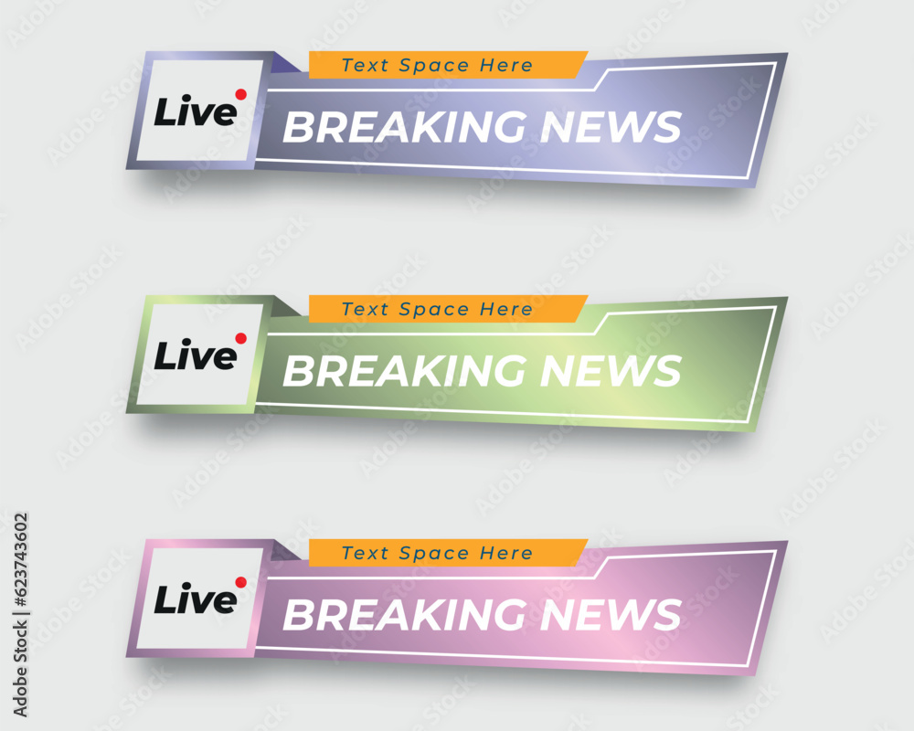 tv news bar. bars newspaper. social media bars. Television broadcast media title banner. title bar tv news bar. bars newspaper. social media bars. Television broadcast media title banner. title bar