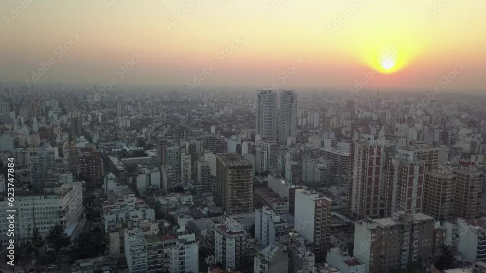 Aerial view of the city of Buenos Aires, Argentina. Aerial view of the city of Buenos Aires, Argentina.