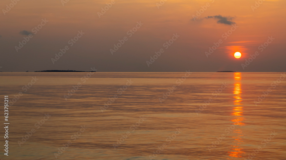 MALDIVE SUNSET 