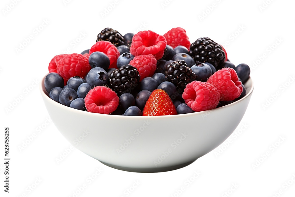 raspberries and blueberries raspberries and blueberries