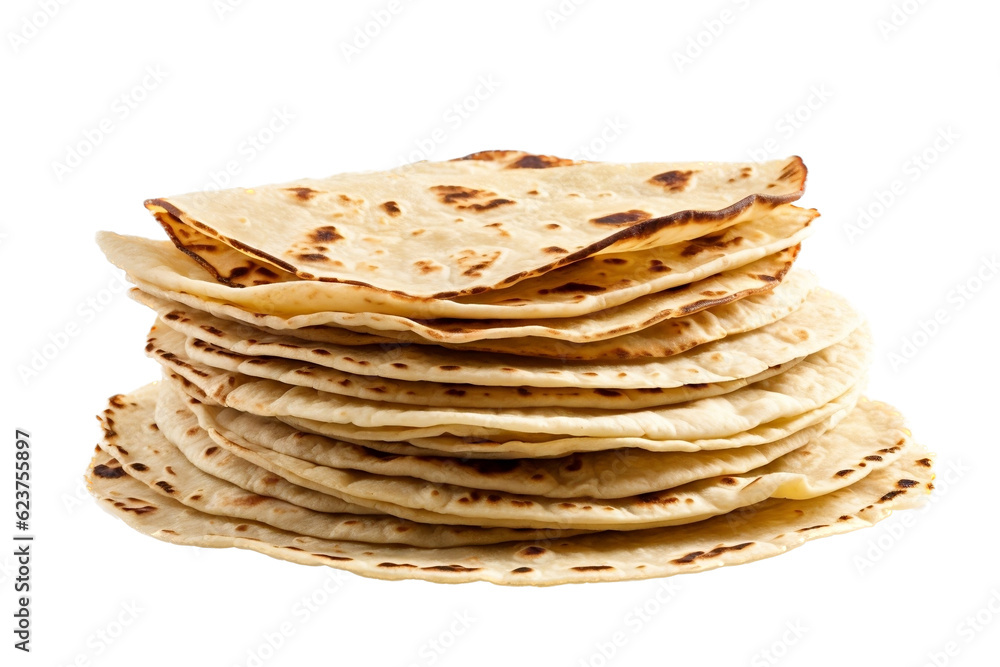 stack of pancakes on a white background stack of pancakes on a white background