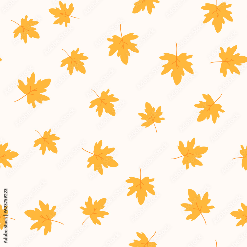 Minimal Autumn Leaf Background Minimal Autumn Leaf Background