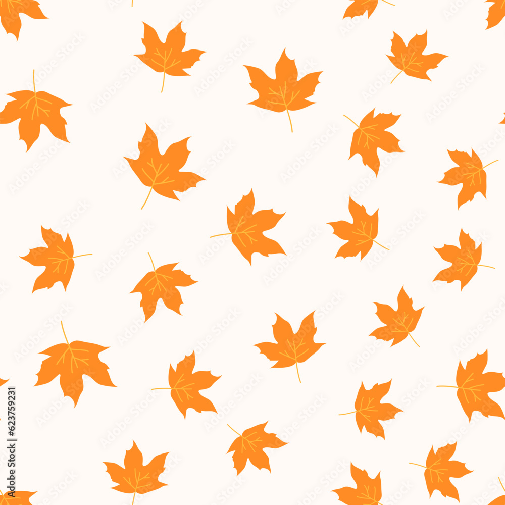 Minimal Autumn Leaf Background Minimal Autumn Leaf Background