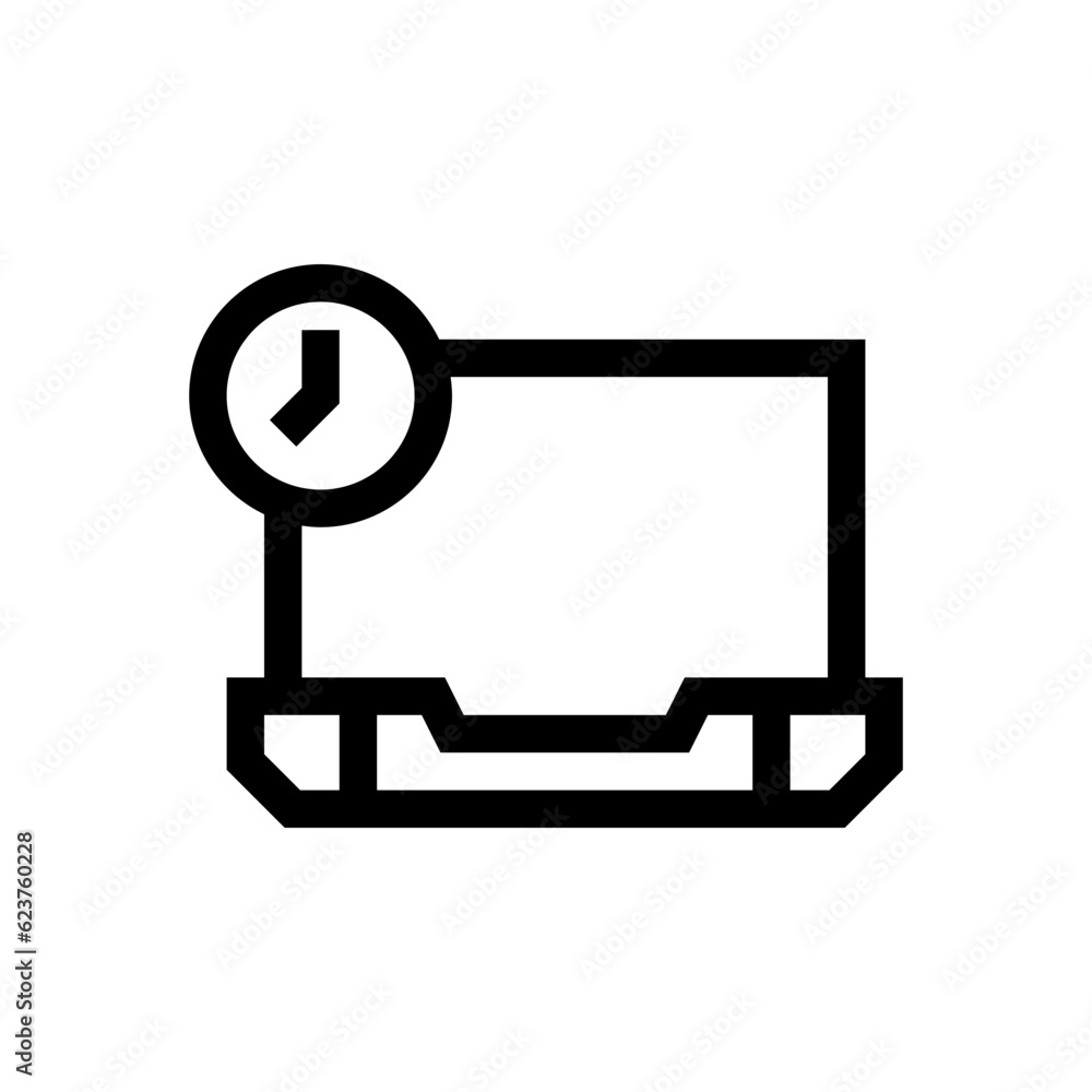 laptop line icon laptop line icon