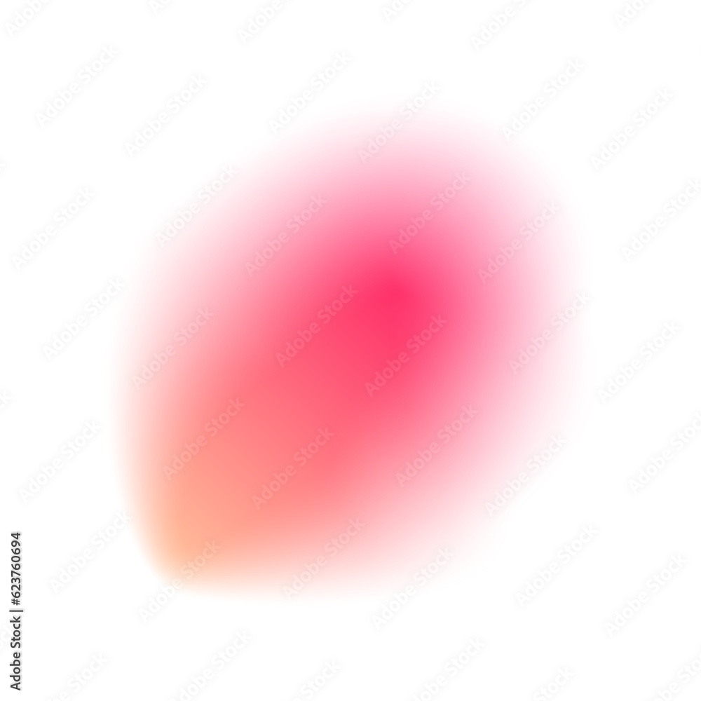 Pink Blurred Gradient Shape Pink Blurred Gradient Shape