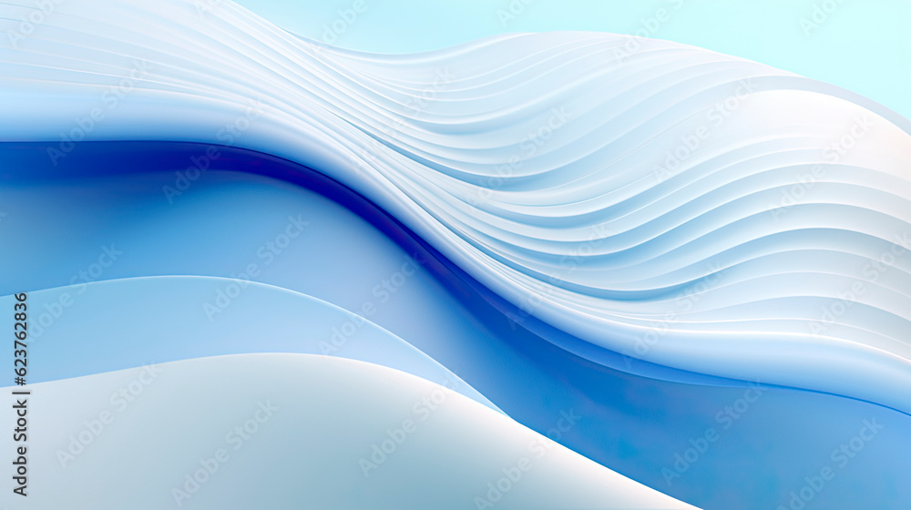 Fototapeta premium Digital Wave Background Set