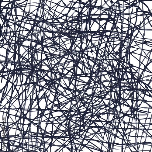 Tangled wire in the form of a bunch