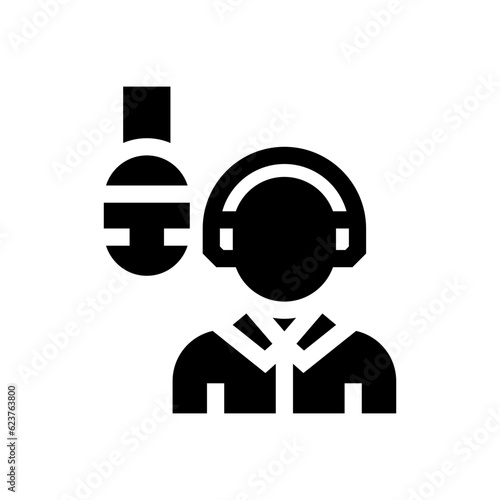 broadcaster glyph icon