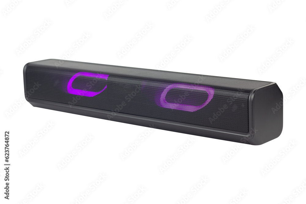 speaker, backlit bluetooth music speaker isolated from background speaker, backlit bluetooth music speaker isolated from background