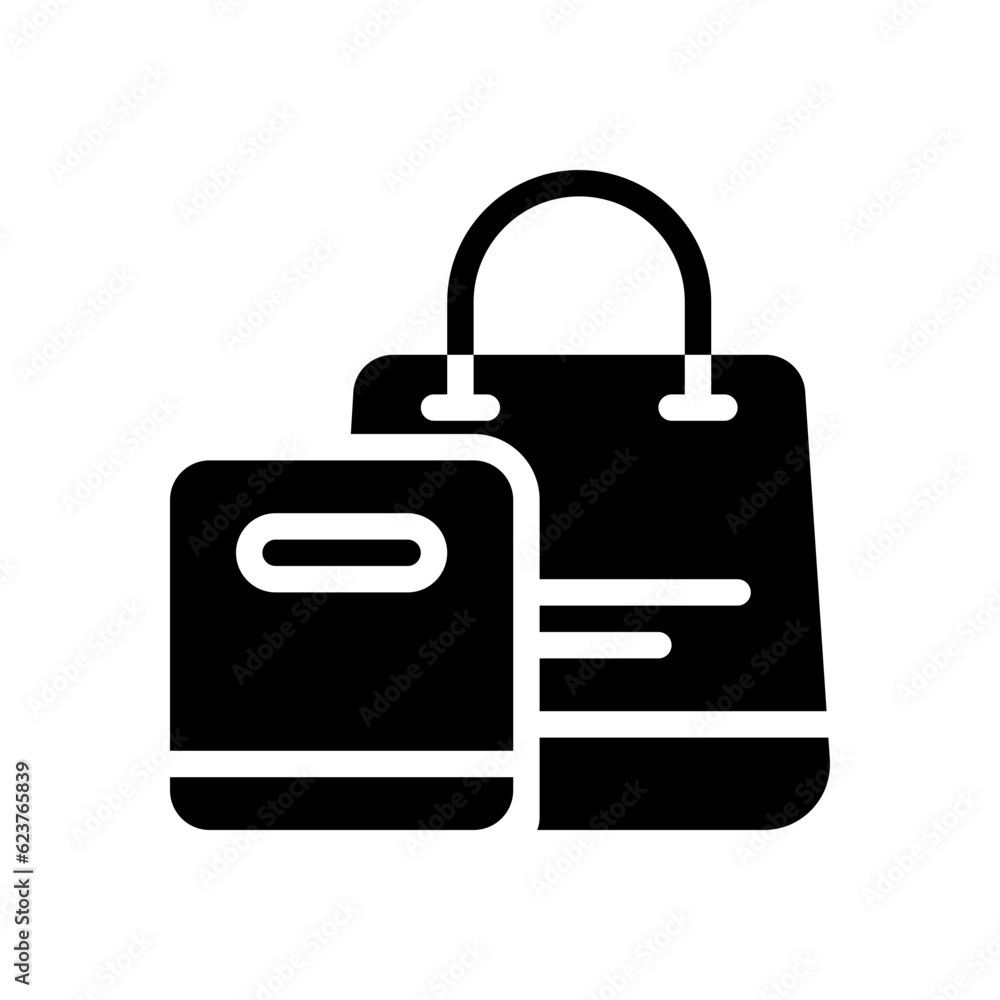 shopping glyph icon shopping glyph icon