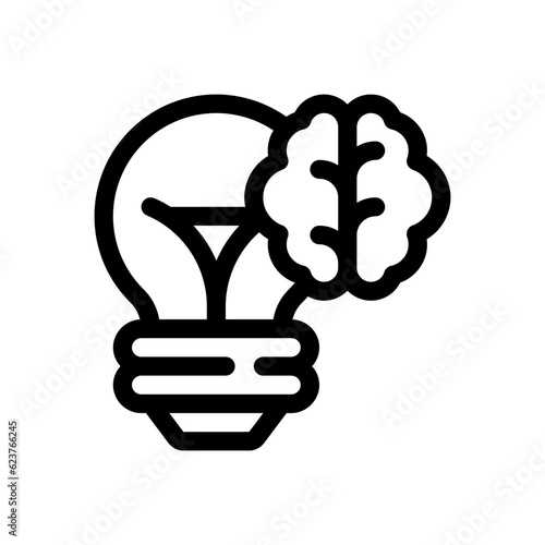intellectual property line icon