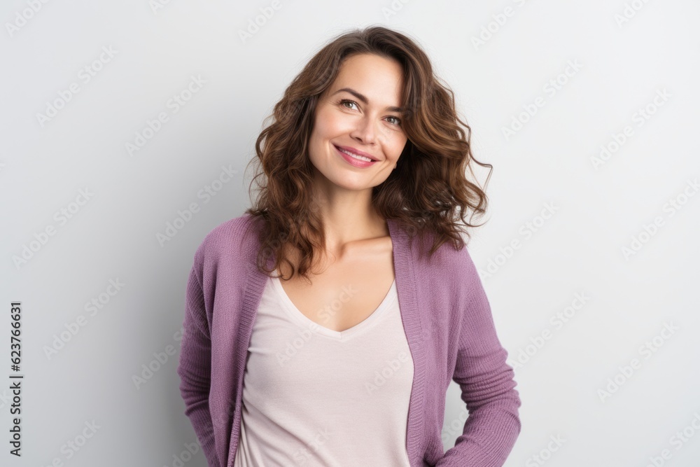 Portrait of a beautiful young woman smiling and looking at camera. Portrait of a beautiful young woman smiling and looking at camera.