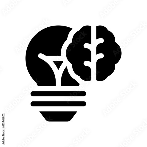 intellectual property glyph icon